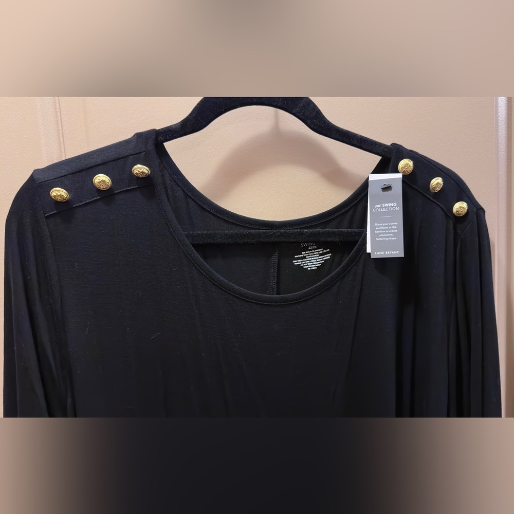 Lane Bryant Embellished Swing Tee 22/24 NWT